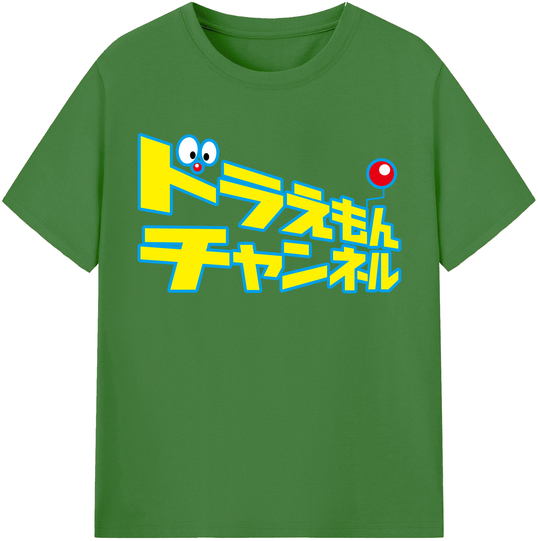 （画像用） ドラえもん Doraemon レディースカジュアルプリントTシャツ（綿100％）